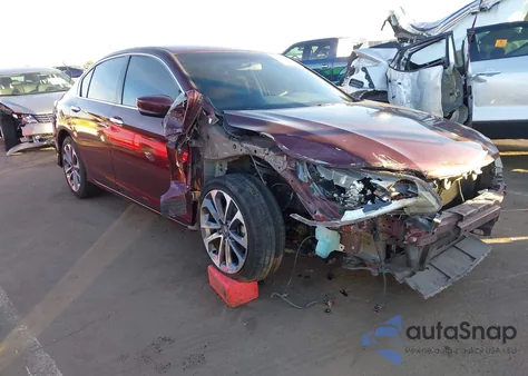 2015 Honda Accord Sport z USA, uszkodzony, nr VIN 1HGCR2F50FA213228